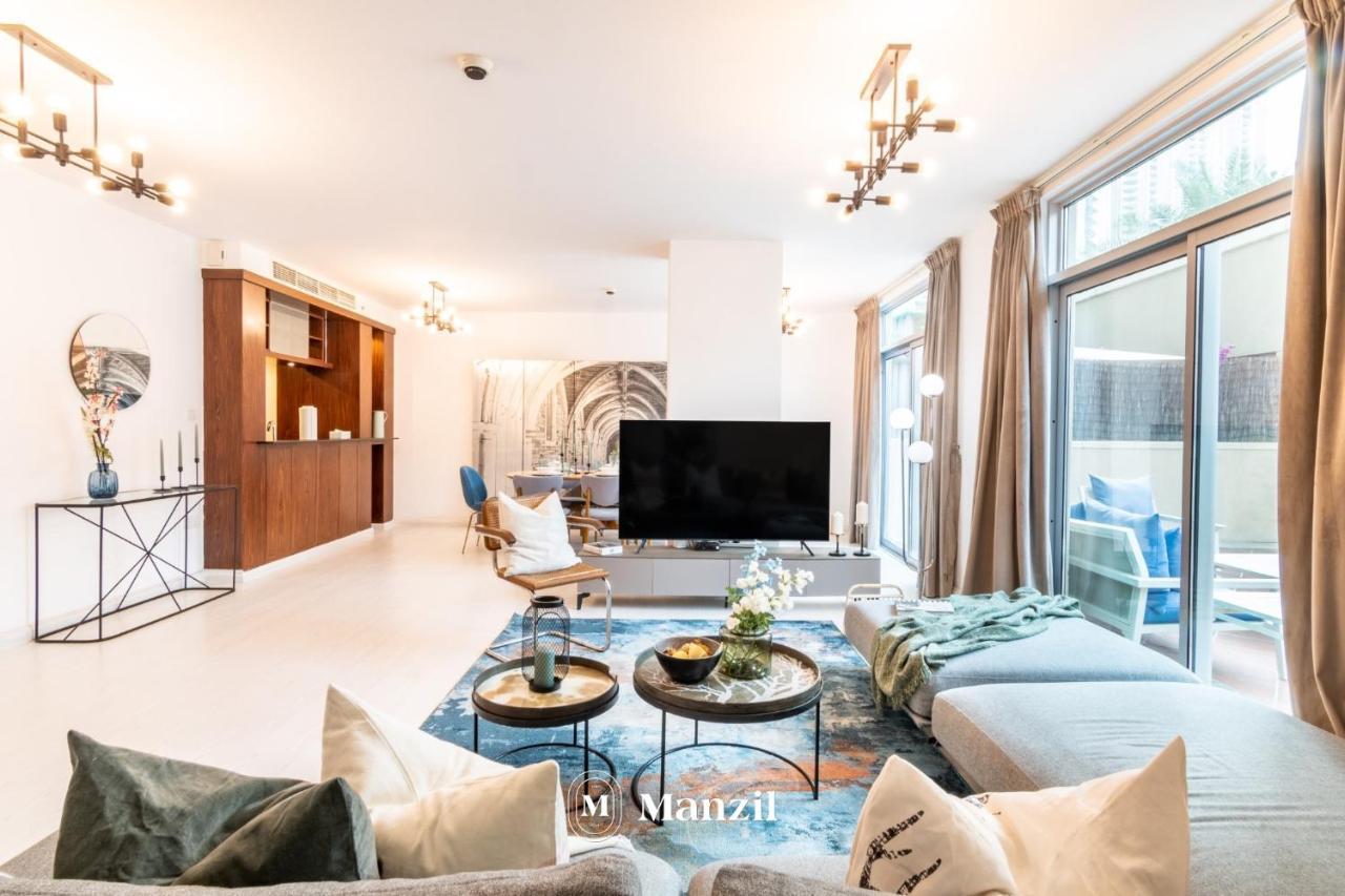 Villa Manzil - Lavish Duplex 3br In Downtown With Fountain And Burj Khalifa Views Dubai