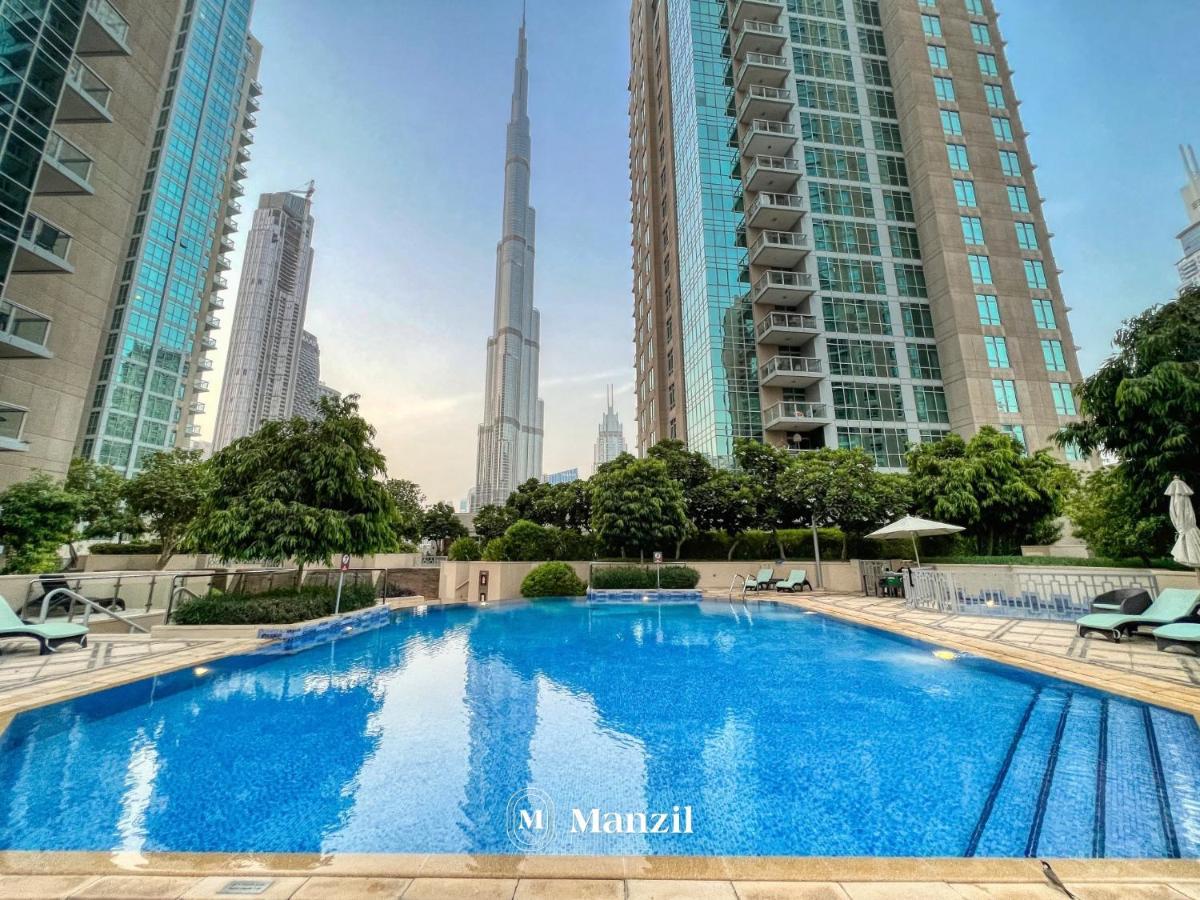 Manzil - Lavish Duplex 3br In Downtown With Fountain And Burj Khalifa Views